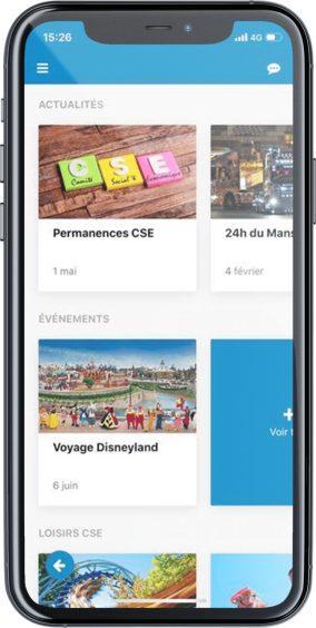 site internet cse application mobile cse communication cse